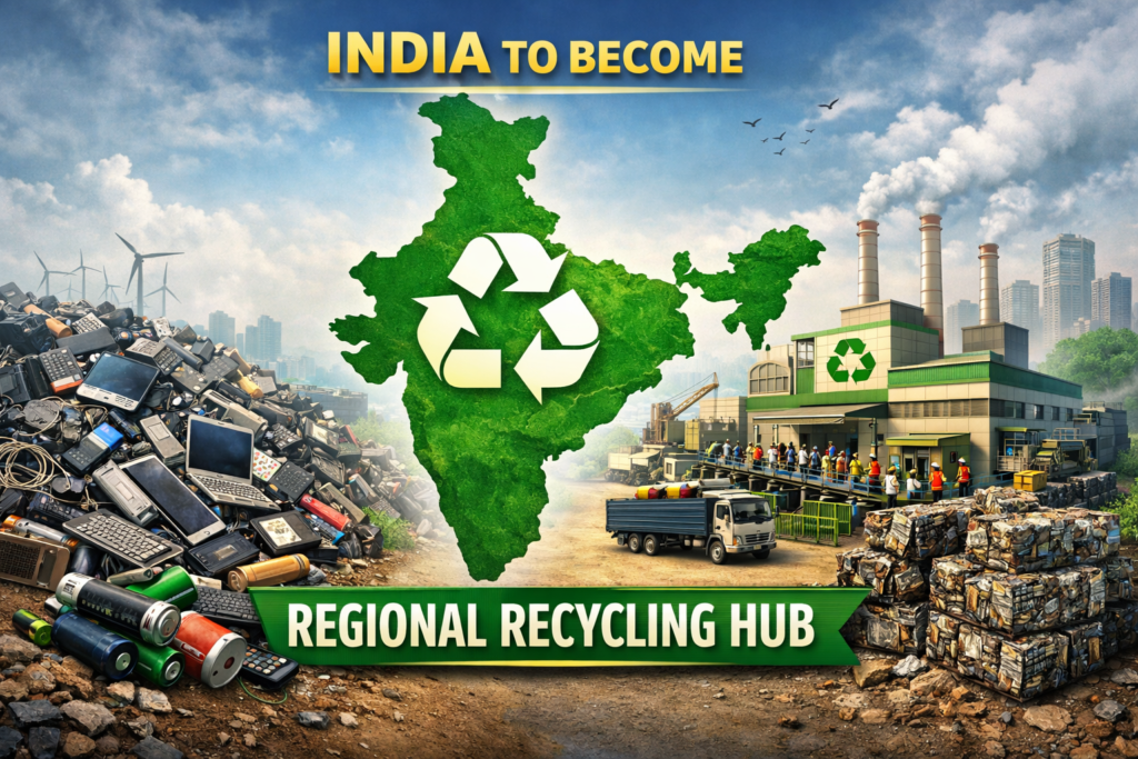 India to Become Regional Recycling Hub