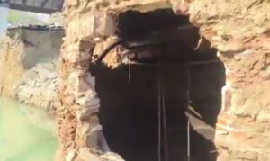 Ancient Well Found During Underpass Construction
