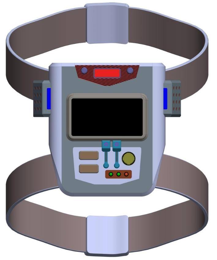 Toxic Gas Monitoring Wearable Device