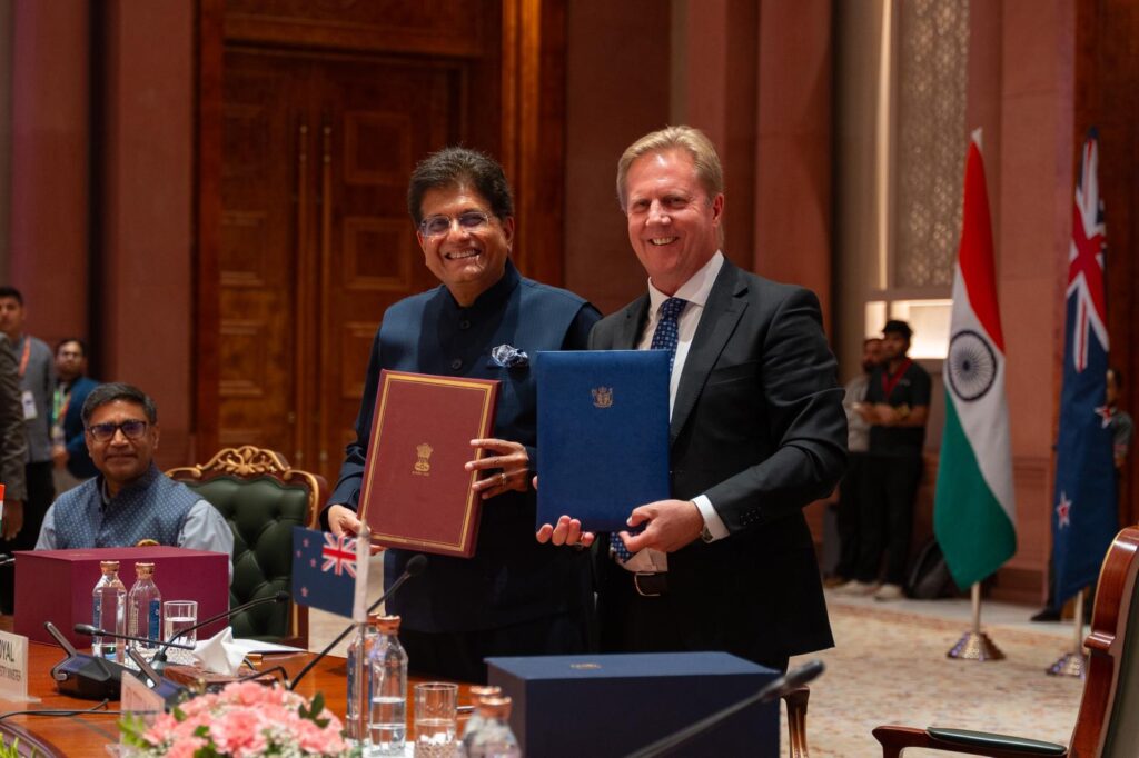 India New Zealand Free Trade Agreement 2026