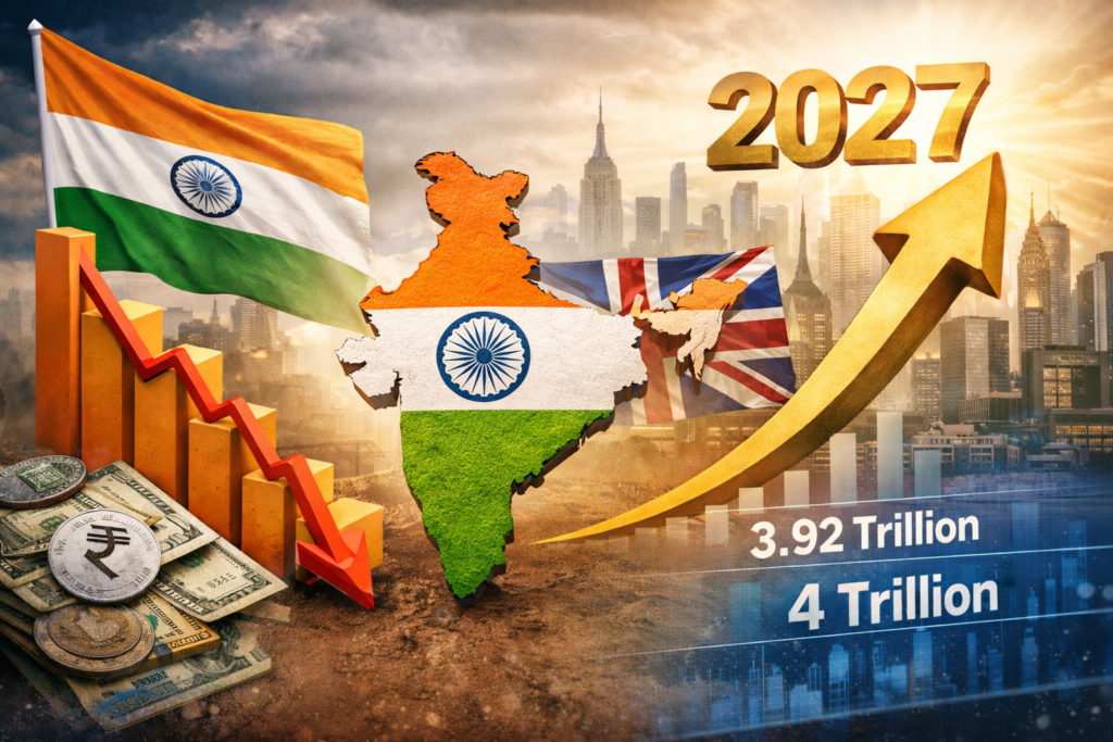 India economy rank 2025 IMF report India GDP ranking