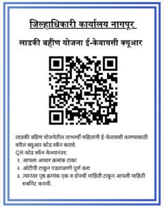 Ladki Bahin Yojana QR Code eKYC