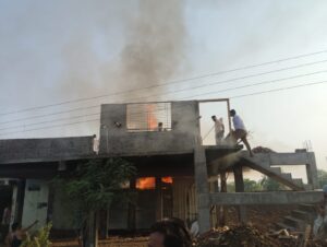 Medshi furniture shop fire