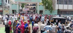 akola municipal protest 24 villages march