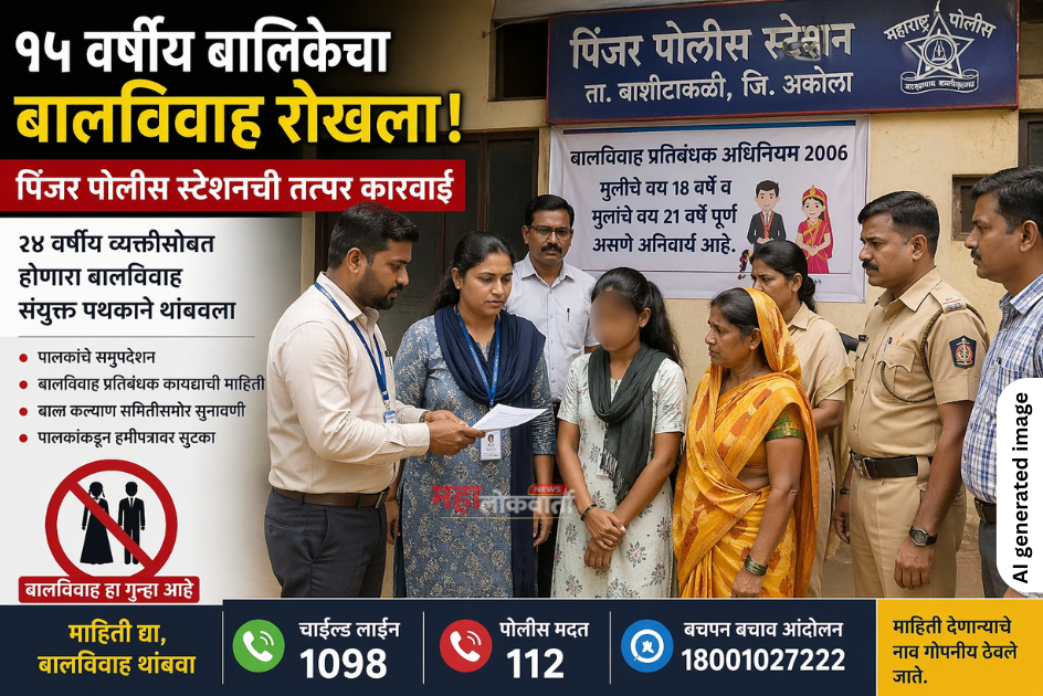 child marriage stopped akola barshitakli